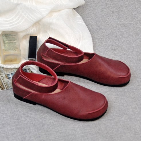 여자 천연소가죽 발레리나 메리제인 플랫슈즈 로퍼 수제화 임산부 구두 신발 드라이빙 출퇴근 z1