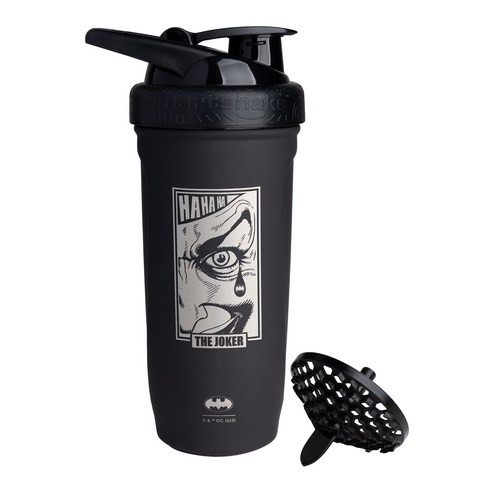스마트쉐이크 DC Reforce 스테인리스 스틸 단백질 셰이커 병 900ml, 6세트, 조커