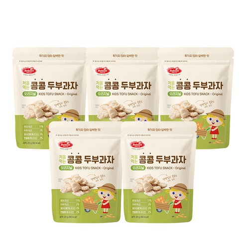 베베스트 처음먹는 콩콩 두부과자 - 오리지널, 1개