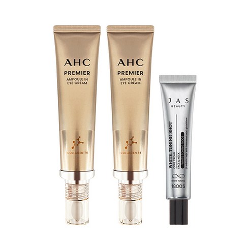 AHC 아이크림 시즌11 40ml x2 + 쟈스 화이트 토닝 샷 기미크림 15ml, 상세페이지 참조, 상세페이지 참조