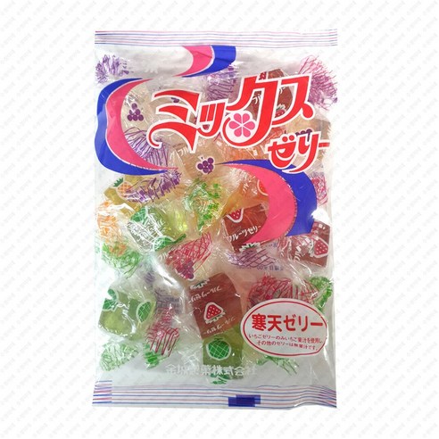 [국내배송]일본 킨조젤리 과일 믹스젤리 대용량, 215g, 1개