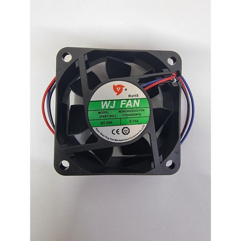 솔팬 WJB2602524U-F54 DC24V FAN DC팬 60mm 사이즈 / WJ팬 / 60MM X 25MM 사이즈 / 5400RPM / MADE IN CHINA