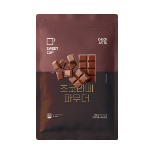 스위트컵 초코라떼 파우더, 1kg, 1개입, 7개