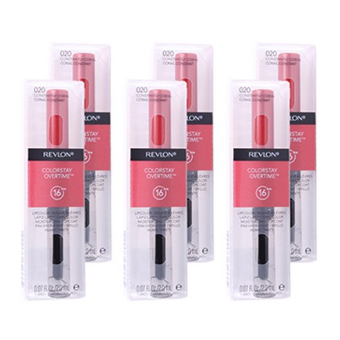 레브론 컬러스테이 오버타임 립컬러 2.0ml, Constantly Coral, 6개