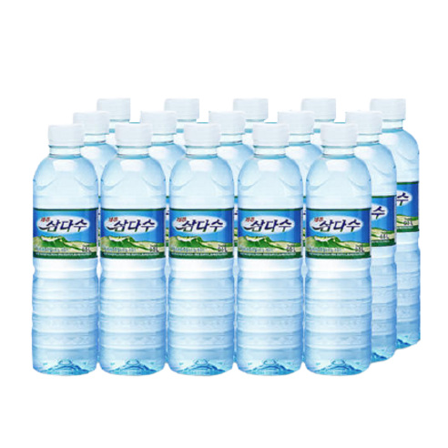 제주삼다수, 500ml, 15개