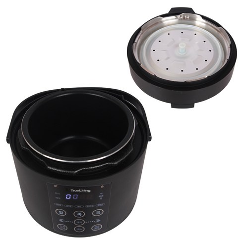 갓성비 끝판왕, 트루리빙 전기 압력밥솥 KRC-34WK로 맛있는 밥상을 완성하세요!