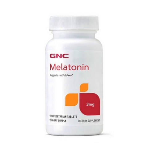 GNC 식물성 3MG Vegetarian Melatonin 3M 멜라토닌