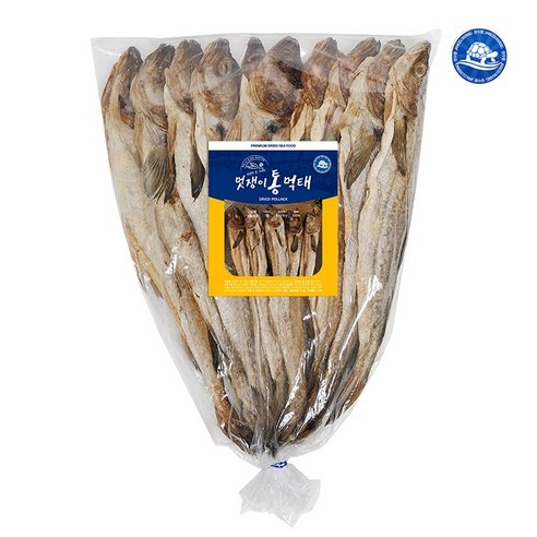 장수왕 멋쟁이 통먹태 7통(45-48cm) 중자 10마리 중부시장도매, 1개, 중자(1.3-1.4kg내외)