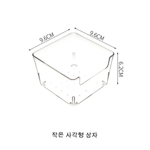 FULE KORELAN 매우 유용한 일상 가제트산화 방지 액세서리 상자 귀걸이 귀걸이 목걸이 손 액세서리 상자 휴대용 귀걸이 반지 수납봉투 신기 투명, 작은 상자