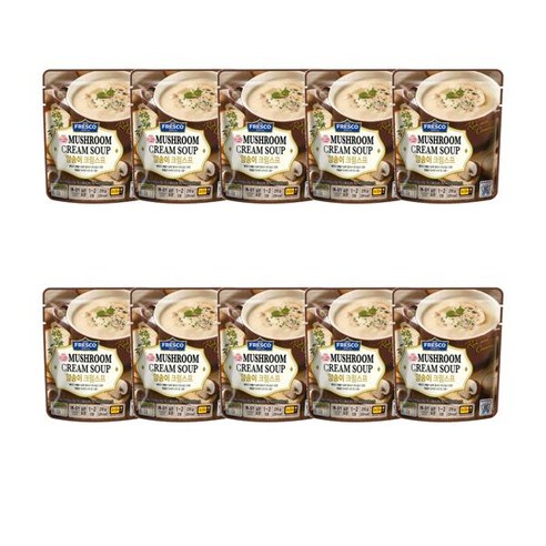 오뚜기 프레스코 양송이 크림스프 270g, 10개