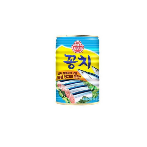 오뚜기 밥도둑 참치 반찬 오뚜기꽁치(캔) 통조림 찌개 김치 찜 280G, 3세트