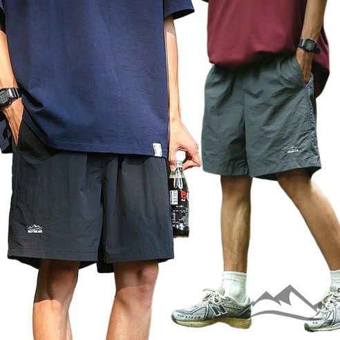 자유로운 움직임과 스타일을 위한 선택, 하루랩 밴딩 카고 팬츠 등산반바지