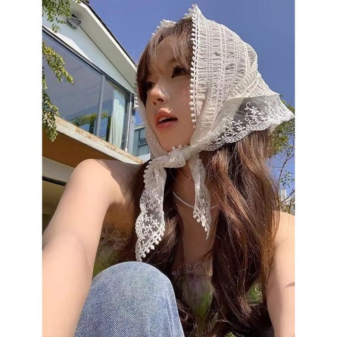 홈앤니드 프렌치 로맨스 헤어 스카프