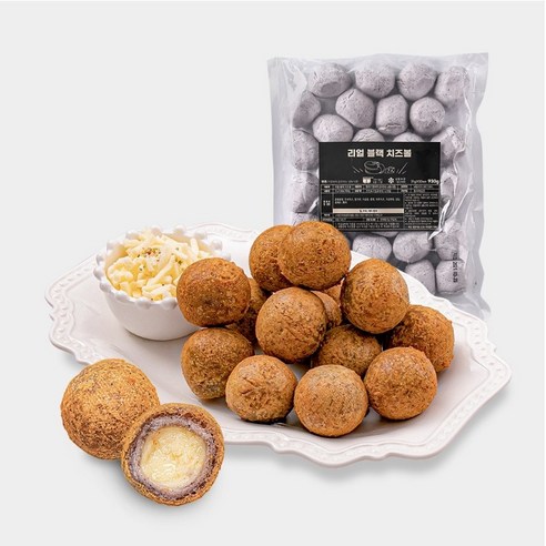 바른피자생활 블랙치즈볼(30개입) 930g 1개, 930g, 1개 - 치즈스틱 | 쿠팡