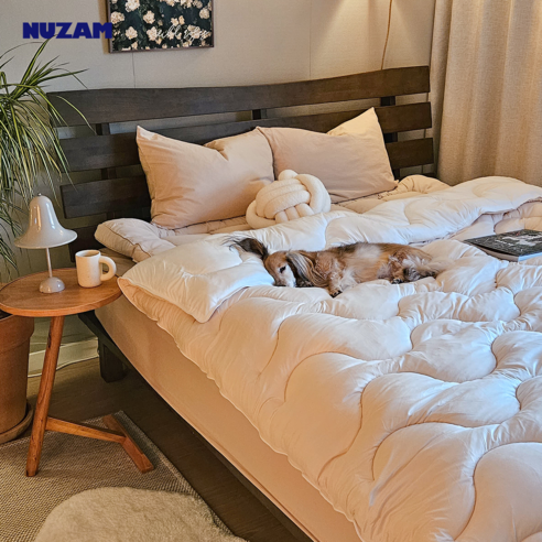 포근함이 감싸는 겨울, 누잠 프라임웜 발열 이불로 따스한 휴식을.