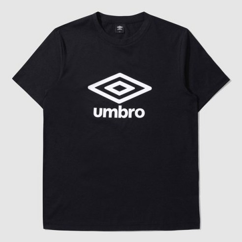 엄브로 UMBRO 에센셜 프레쉬 쿨링 빅로고 반팔 티셔츠 블랙121SRS22 279082