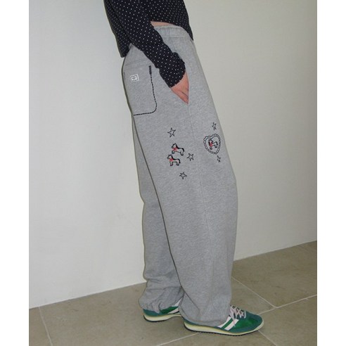 パンツ RONRON DRAWING PONY STITCH SWEAT JOGGER PANTS 5BJH724 MUSINSA | RONRON DRAWING PONY STITCH SWEAT JOGGER PANTS