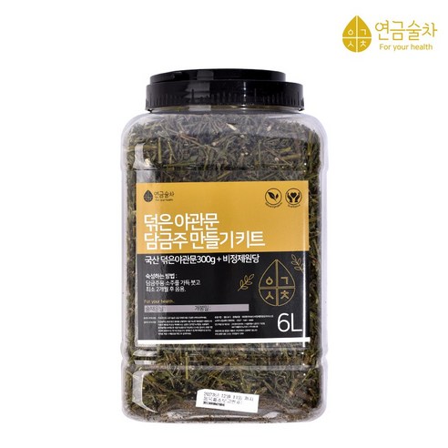 국내산 덖은 야관문 대용량통 6L, 1개, 1개, 300g