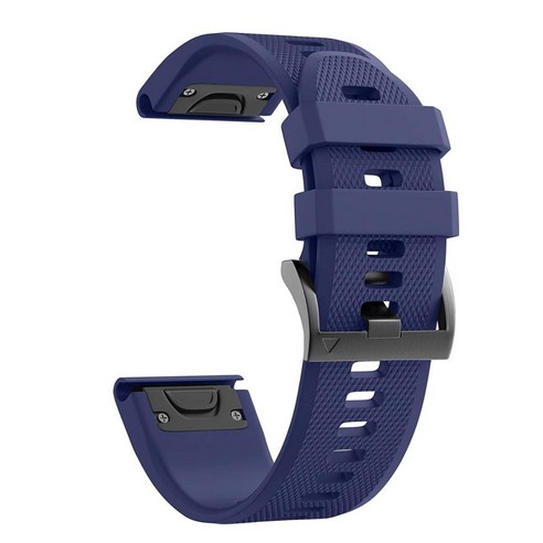 Garmin Tactix Delta Solar D2 Bravo D2 Charlie D2 Delta PX 스트랩 가민 QUICK FIT 26mm 실리콘 고무 손목 밴드 시계대, #6, Quick Fit 22mm