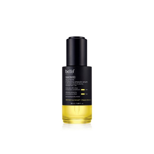 빌리프 아쿠아밤 브라이트닝 앰플 세럼, 50ml, 2개