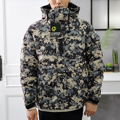 초코클래식 The New 방수 디지털 카모패딩 리뷰 후기