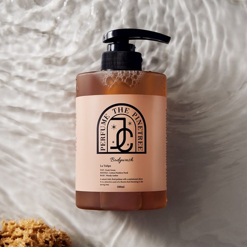 JC파인트리 라튤립 퍼퓸 바디워시: 향기로 피어나는 촉촉한 피부, 일상에 스며드는 고급스러운 향 천연바디워시