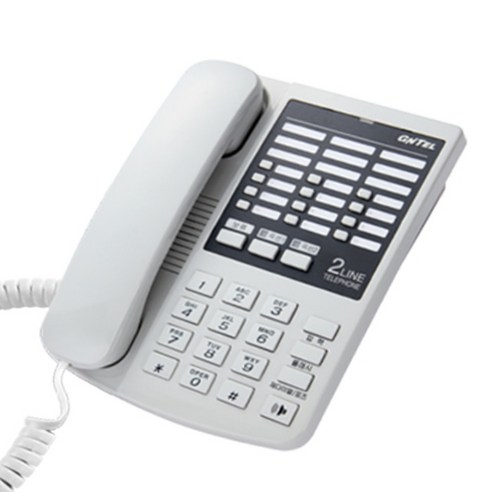 지앤텔 GS-872 2국선 유선전화기