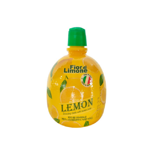 작고 가볍게 편안한 이탈리아 레몬 농축 주스, 1개, 200ml