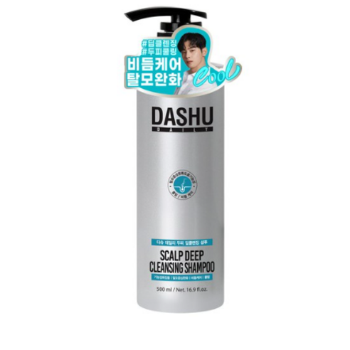 다슈 데일리 두피 딥클렌징 비듬케어 탈모증상완화 샴푸, 500ml, 6개