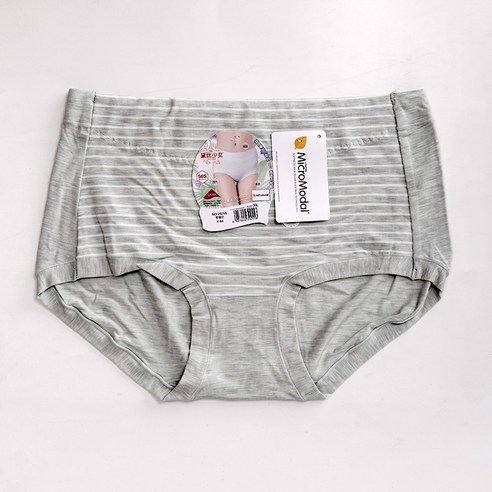 스판 통기 흔적 없는 중허리 힙 삼각팬츠 팬티