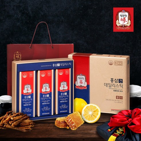정관장 홍삼분 리치업 15g x 30포 1set (쇼핑백포함), 450g, 1개