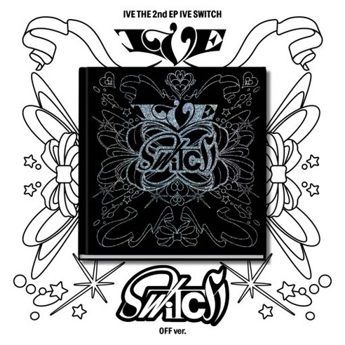 아이브 앨범 2집 EP [IVE SWITCH] 일반반 VER IVE 스위치 일반반 ON Ver. (미개봉), OFF Ver(블랙)