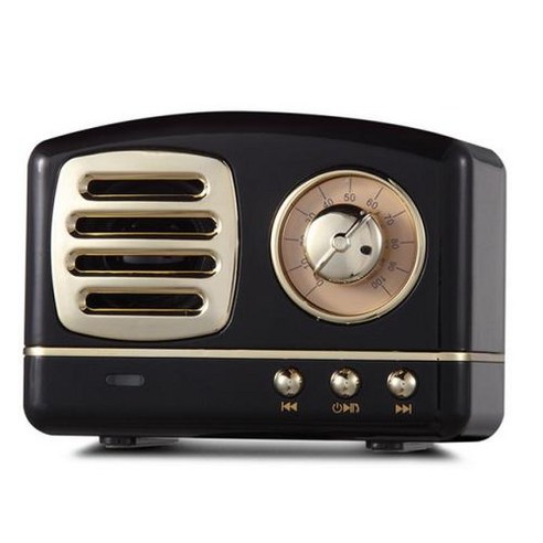 고시어 레트로 향수 무선 블루투스 스피커 – 여행용 슈퍼 베이스 3D 스테레오 HiFi 음향, 호환 Black 캠핑스피커 고시어 레트로 향수 무선 블루투스 스피커 – 여행용 슈퍼 베이스 3D 스테레오 HiFi 음향, 호환 Black 캠핑스피커