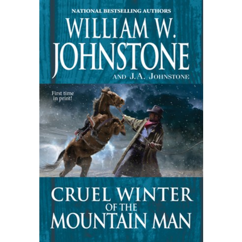 (영문도서) Cruel Winter of the Mountain Man Mass Market Paperbound, Pinnacle Books, English, 9780786048946