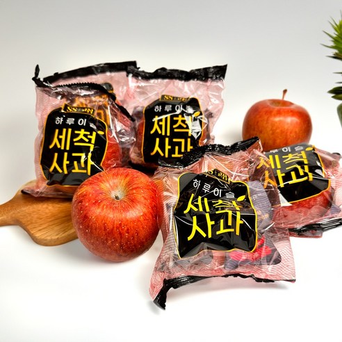 [특당도 당도선별] 껍질째 먹는 정품 경북 세척 사과 햇 부사 꿀사과, 1개, 2kg 정품 로얄과(7-9과)