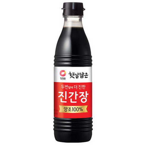 햇살담은 두번 달여 더 진한 진간장, 500ml, 1개 
식품