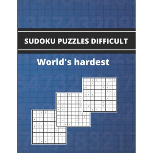 Sudoku Puzzles Difficult World''s Hardest: Sudoku Large print with +300 Hard Puzzles - Logic Puzzles ... Paperback, Independently Published, English, 9798708534798