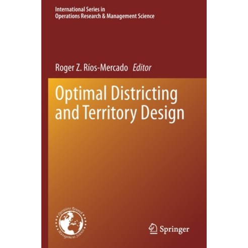 Optimal Districting and Territory Design Paperback, Springer, English, 9783030343149
