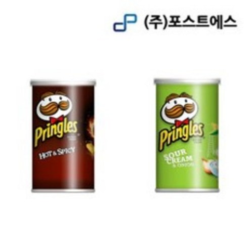 프링글스 미니 매운맛 53g x6개+미니 양파맛 53g x6개