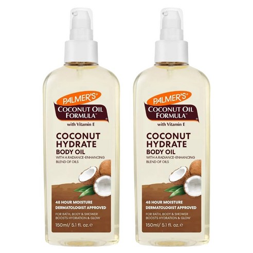 팔머즈 코코넛 하이드레이트 바디 오일, 2개, 150ml