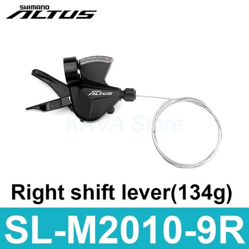 변속기 Shimano ALTUS SL-M2010 RD-M2000 시프터 레버 SL M2010 트리거 3x9 2x9 18/27 속도 FD-M M370 MTB 자전거 부품, [03] Right Shifter