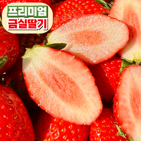 [프리미엄] 당도선별 고당도 금실딸기 농장직송, 1개, 1kg 내외 (2팩)
