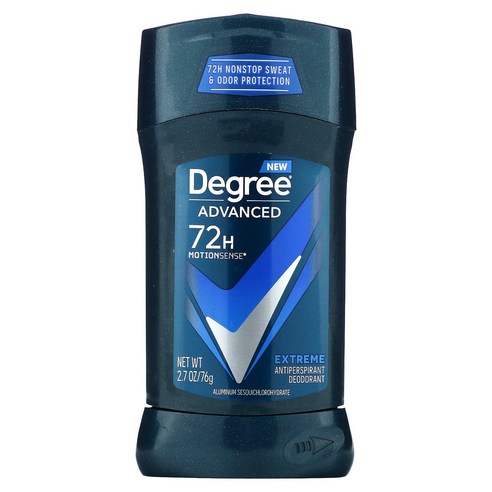 Degree 어드밴스드 72 Hour Motion센스 땀 억제제 데오도런트 익스트림 76g(2.7oz) 상품리뷰