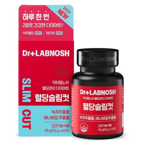 닥터랩노쉬 혈당슬림컷, 60정, 1개