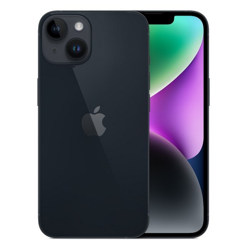 Apple 정품 아이폰 14 자급제, 미드나이트, 128GB