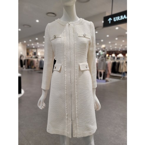 올리브데올리브 트위드 집업 원피스 YW2SO300(1717140)