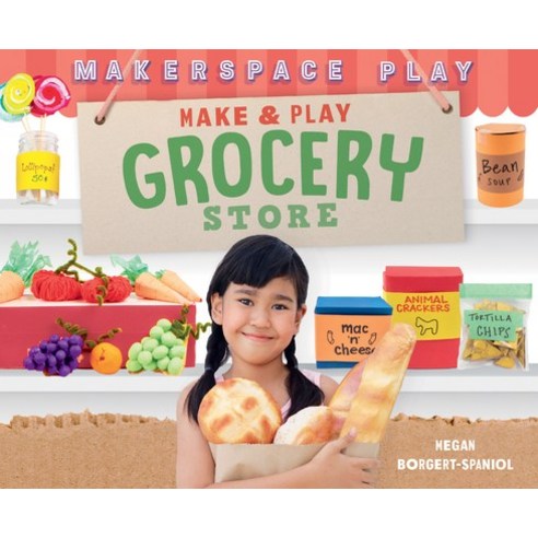 (영문도서) Make & Play Grocery Store Library Binding, Super Sandcastle, English, 9781532195860