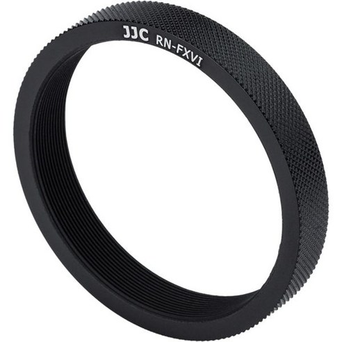 카메라 렌즈 후드 Haoge Square Metal Lens Hood Shade for Fuji X100VI 후지필름 파인픽스 X100V X100F X100S X100T X70, black