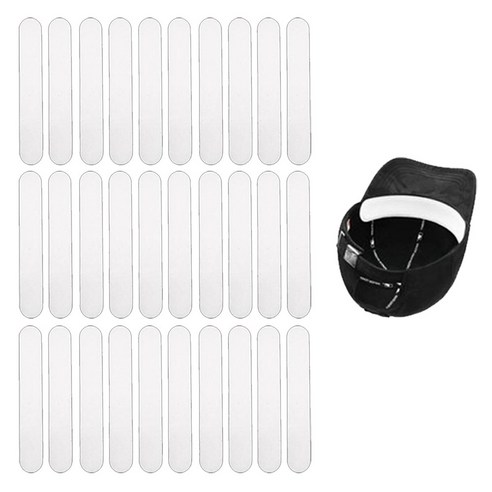 살림즈 모자 오염 땀 흡수 패드 30p, 화이트, 1개