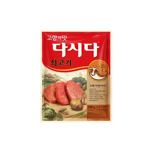 다시다 쇠고기100g, 100g, 3개